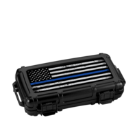 CIGAR CADDY® 5CT - BLUE LINE FLAG