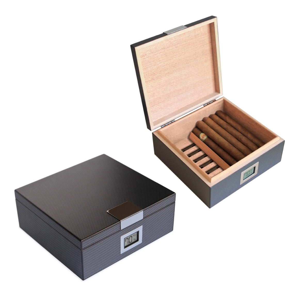 Kingston Carbon Fiber Humidor
