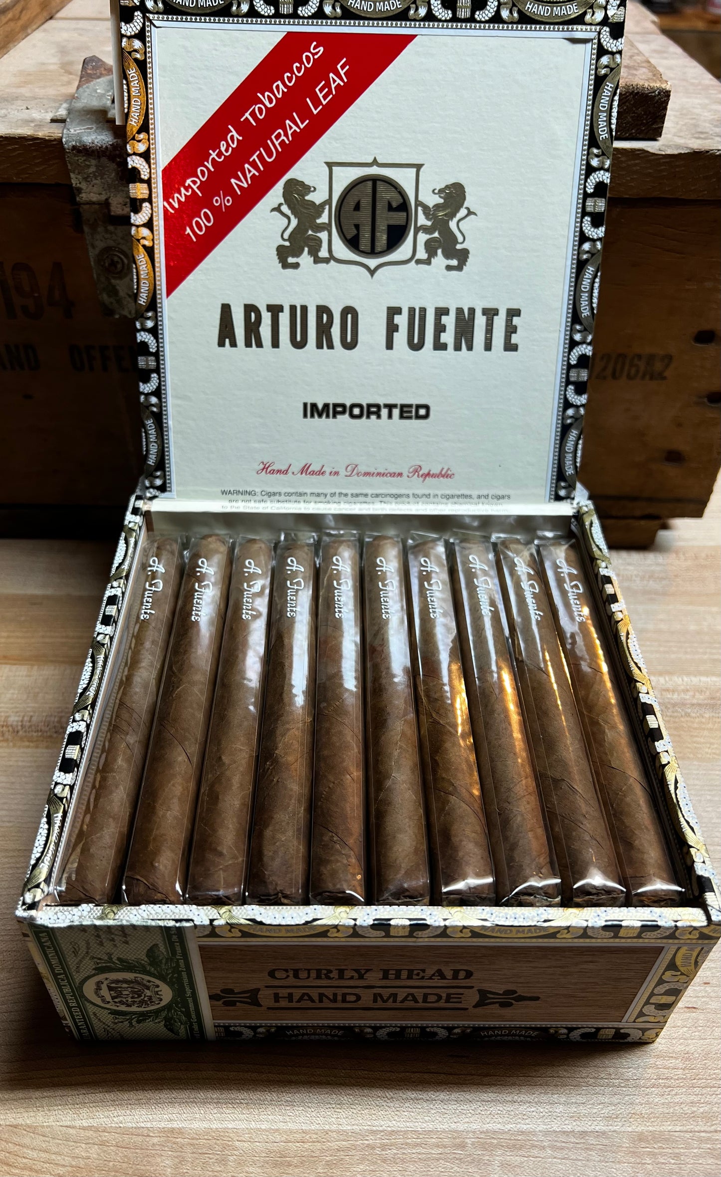 Arturo Fuente Curly Head Natural