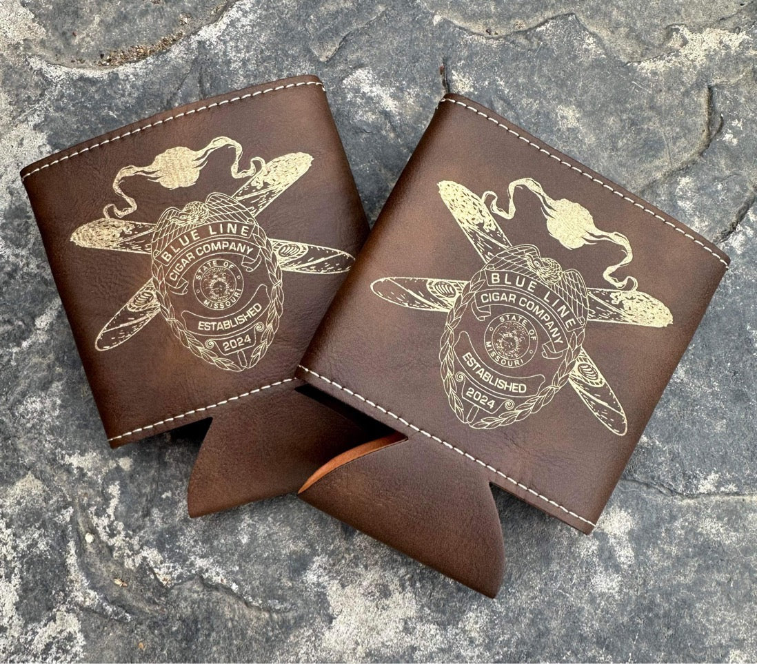 Blue Line Cigar Company Koozie