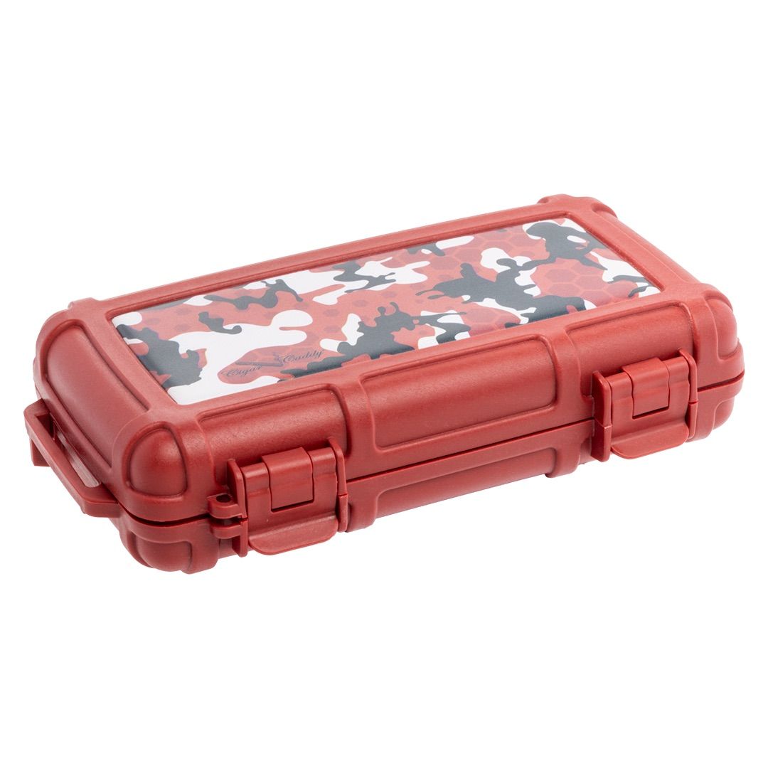 CIGAR CADDY® 5CT CAMOUFLAGE TRAVEL CASE
