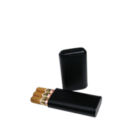 THREE-CIGAR LEATHER CASE