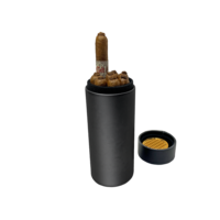 LEATHER HUMIDOR TUBE