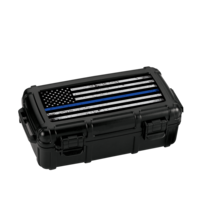 CIGAR CADDY® 10CT - BLUE LINE FLAG
