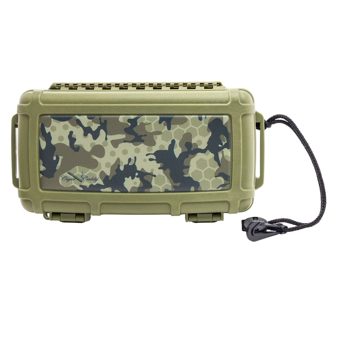 CIGAR CADDY® 5CT CAMOUFLAGE TRAVEL CASE