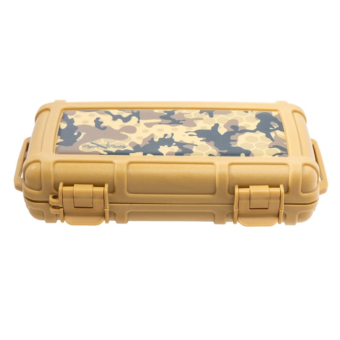 CIGAR CADDY® 5CT CAMOUFLAGE TRAVEL CASE