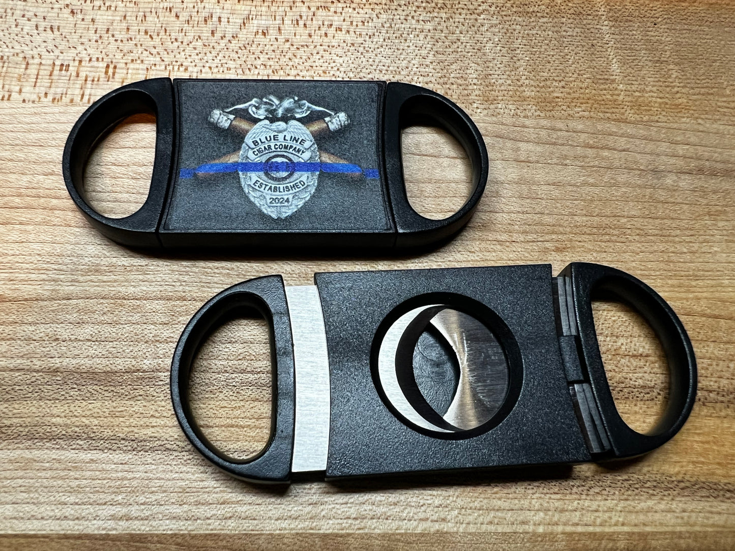 Blue Line Cigar Cutter