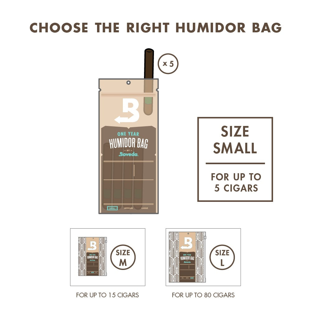 Small Boveda Humidor Bag