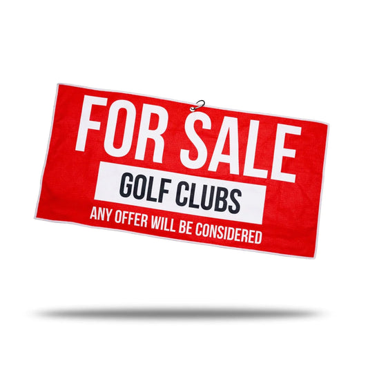 CLUBS FOR SALE- Golf Towel