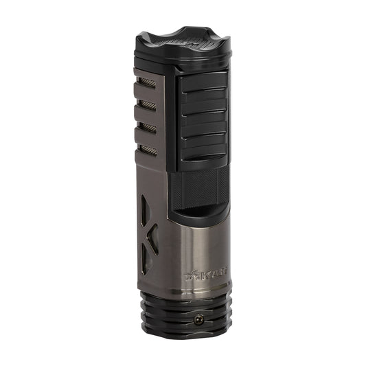 Xikar Tactical Single Lighter- Gunmetal/ Black